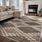 World Rug Gallery Southwestern Geometric Area Rug 7 ft 10 in x 10 ft Beige WR92BEIGE8X10 - alternate 3