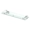 Gatco Premier Railing 20" Glass Shelf, Chrome 1438C - alternate 1