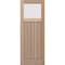 Doornmore CRF-P3G1, 37.75" x 98" ( 36" Door) Left Hand, Mahogany Top View Exterior Door CRF-P3G1-SW-3696_1_LI - alternate 1