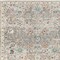 Homeroots 2' X 3' Blue and Orange Floral Stain Resistant Indoor Outdoor Area Rug 531508 - alternate 2