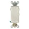 Leviton WallSwitch, 1/2hp, Rocker, 15A, LightAlmond 5685-2T - alternate 1