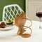 Vintiquewise Decorative Metal Goblet Shape Wine Bottle and Cork Holder A Unique Home Decor Piece and QI004682 - alternate 3