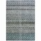 Homeroots 5' X 8' Teal Blue Light Blue And Gray Striped Washable Indoor Outdoor Area Rug 605694 - alternate 2