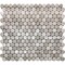 Apollo Tile 11x12 Wooden Grey, Eastern White Marble Polished Floor and Wall Mosaic Tile 4.83 sqft/case, 5PK APLSV88P15A - alternate 4