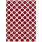 Homeroots 8' X 10' Red And Ivory Polka Dot Washable Indoor Outdoor Area Rug 614938 - alternate 3