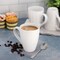 Gibson Elite Earlhart 4 Piece 16 Ounce Stoneware Assorted Pattern Mug Set in White 750123474M - alternate 2