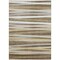Homeroots 3' X 5' Brown Beige And Gray Striped Washable Indoor Outdoor Area Rug 597313 - alternate 4
