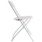Elama 4 Piece Plastic Folding Chair in White ELM-L003W - alternate 2