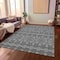 Homeroots 5' X 8' Black And Ivory Tribal Washable Indoor Outdoor Area Rug 614204 - alternate 2