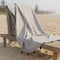 Homeroots Gray Tribal Design Turkish Towel Beach Blanket 401810 - alternate 3