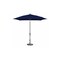 Treasure Garden 7.5 ft Square Patio Umbella, aluminum, fiberglass ribs, outdoor, Navy UM847SQ-09 5439 Navy - alternate 1