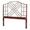 Bali & Pari Kachiri Marbled Tortoise Natural Rattan Headboard - Handcrafted Boho Style Bedroom Backdrop, Queen 269-14696-ZORO - alternate 1