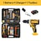 Edendirect 21V Cordless Electric Hand Drill with Lithium Battery, Multifunctional Impact Drill and Screwdriver IR-TB31 - alternate 3