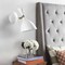 Jonathan Y Josef 10" Iron Retro LED Wall Sconce, White JYL9066B - alternate 4
