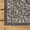 Jonathan Y Palazzo Vine and Border Textured Weave Black/Gray 2 ft. x 8 ft. Indoor/Outdoor Runner Rug SMB103C-28 - alternate 5