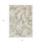 Homeroots 5' X 8' Ivory Gold And Brown Abstract Washable Indoor Outdoor Area Rug 600097 - alternate 3