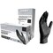 Gloveworks By Ammex Medium Black Professional Powder Free Disposable Nitrile Exam Gloves, 3-Mil, 100PK ABNPF44100 - alternate 2