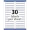 Avery TrueBlock File Folder Labels, 2/, PK1500 5766 - alternate 3
