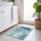 Homeroots 2' X 3' Gray and Ivory Abstract Washable Non Skid Indoor Outdoor Area Rug 559613 - alternate 2