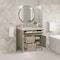 James Martin Vanities Lorelai 36" Single Vanity, Whitewashed Oak, w/ 3 CM Siberian Silestone Top 424-V36-WWO-3SFR - alternate 3
