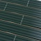 Apollo Tile Arte 1.97 in. x 7.87 in. Glossy Green Ceramic Subway Deco Wall and Floor Tile 4.09 sqft/case, 38PK RID88LRLDECGL - alternate 2