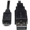 Tripp Lite USB Cable, Black, 480Mbps, 6 ft. UR050-006 - alternate 1