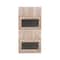 Homeroots Modern Rustic Whitewash Chalkboard Wall Storage 399689 - alternate 1