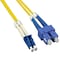 Sanoxy 3m LC/SC Duplex 9/125 Single Mode Fiber Optic Cable SNX-CBL-LDR-FB102-9203 - alternate 1