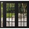 Vdomdoors Front Exterior Prehung Metal-Plastic Double Doors Clear Glass / MANUX 8151 Matte Black / Office Com MANUX8151DEXD-BLK-W72+14xH80-RH-I - alternate 1