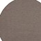 Homeroots 8' Brown Round Power Loom Area Rug 522491 - alternate 3