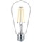 Signify Warm Glow 75W Equivalent Soft White ST19 Medium Vintage LED Decorative Light Bulb, 2PK 574004 - alternate 3