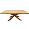 Homeroots 79" Natural Solid Wood Pedestal Base Dining Table 488687 - alternate 1