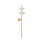 Corbett Lighting Amalthea 42 in. Chandelier Vintage Brass 481-42-VB - alternate 2