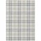 Homeroots 8' X 10' Silver And Gray Plaid Washable Indoor Outdoor Area Rug 601371 - alternate 5