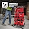 Milwaukee Tool PACKOUT Compact Tool Box, Polypropylene, Black/Red, 16-1/4 in W x 10 in D x 13 in H 48-22-8422 - alternate 4