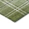 Homeroots 8' X 10' Green Black And Ivory Plaid Washable Indoor Outdoor Area Rug 596336 - alternate 2