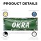 Signmission Farm Fresh Okra, 36 Inch x 96 Inch, Vinyl Banner B-96-30603 - alternate 4