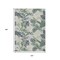 Homeroots 10' X 14' Artichoke Green Lavender And Ivory Botanical Leaves Washable Indoor Outdoor Area Rug 618387 - alternate 5