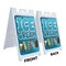Signmission Ice Cream, A-Frame & 2 Decals Installed, Heavy-Duty Plastic Frame SBHD-D-2436-30396 - alternate 4