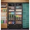 Koolmore 47 in. Two-Door Commercial Display Merchandiser Refrigerator in Sleek Black, 35 cu. ft. ETL Listed KM-MDR-2GD-35CNL-BK - alternate 2
