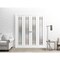 Sartodoors Sliding Closet Double Bi-fold Doors Planum 2112 White Solid Core Modern Interior PLANUM2112DBF-WS-96 x 84 (4* 24x84) - alternate 4