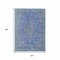 Homeroots 10' X 14' Blue And Gray Medallion Washable Indoor Outdoor Area Rug 616267 - alternate 2