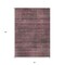 Homeroots 3' X 5' Merlot And Gray Striped Washable Indoor Outdoor Area Rug 588094 - alternate 2