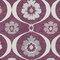 Homeroots 10' X 14' Eggplant Ivory And Gray Medallion Washable Indoor Outdoor Area Rug 589607 - alternate 3
