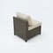 Deko Living Outdoor Sectional Wicker Sofa, Chairs and Table, 8 Pieces, Brown w/Beige and Red Cushion Covers COP30011 - alternate 2