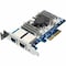 Qnap DUAL-PORT BASET 10GBE NETWORK EXPANSION CARD, LOW-PROFILE FORM FACTOR, PCIE GEN3 X4,  QXG-10G2T - alternate 1