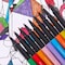 Paper Mate Flair Felt Tip Pens, Medium Point (0.7mm), Metallic City Lights, 16PK 2129448 - alternate 2