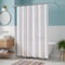 Homeroots 72" Blush And Ivory Embroidered Floral Shower Curtain 484024 - alternate 2