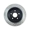 Stop Tech BRAKE ROTORS One Piece Design Wheel Bolt Pattern 5 x 127 Millimeter 305 Millimeter Outside Diamete 127.67043R - alternate 2