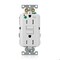Leviton SmartlockPro GFCI 15A WR/TR/HG/PI White GFWT1-HGW - alternate 1